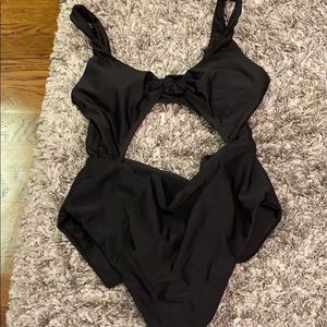 Cute black full piece